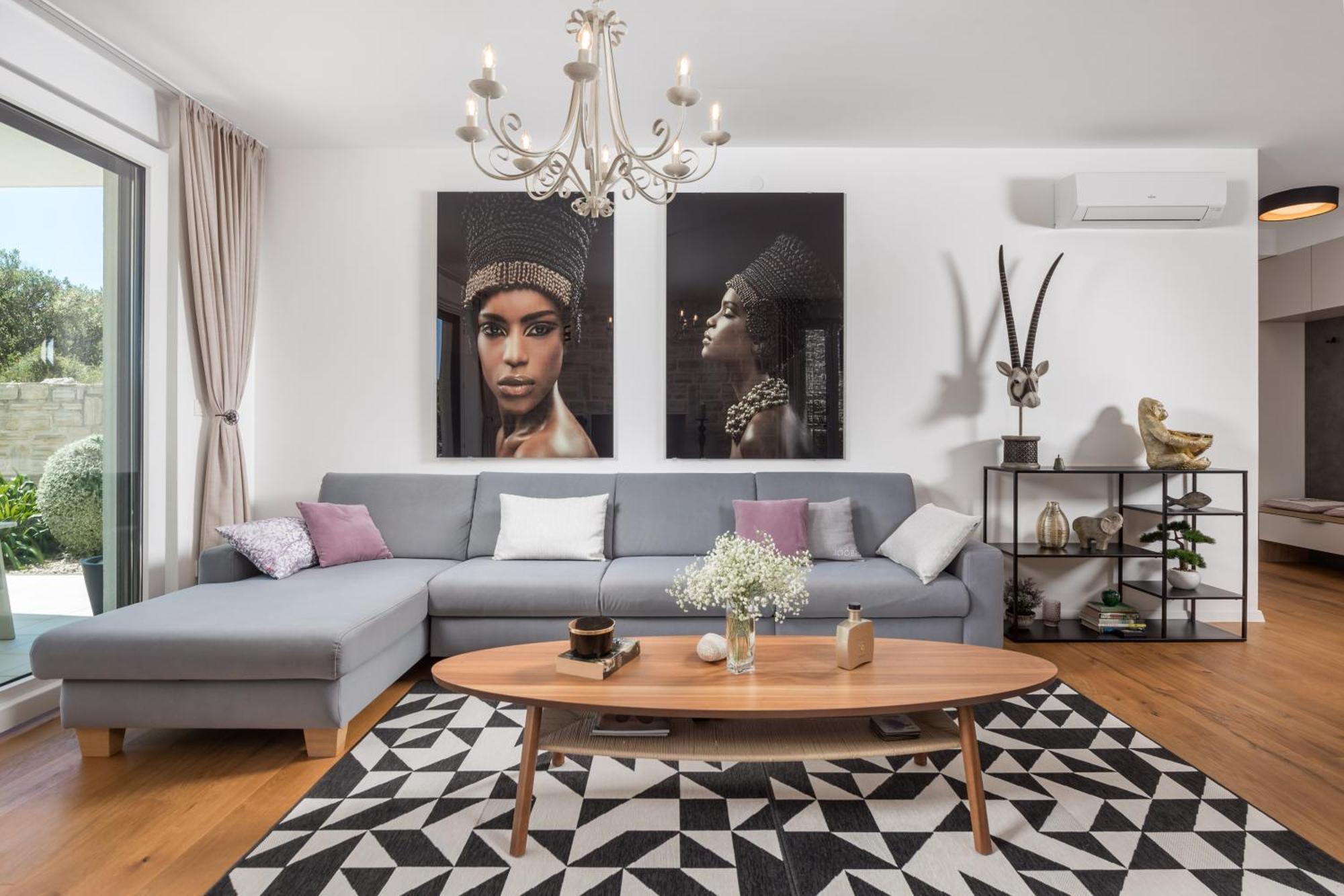 Luxury Apartment Hyperion With Private Pool And Garden Murter Eksteriør billede