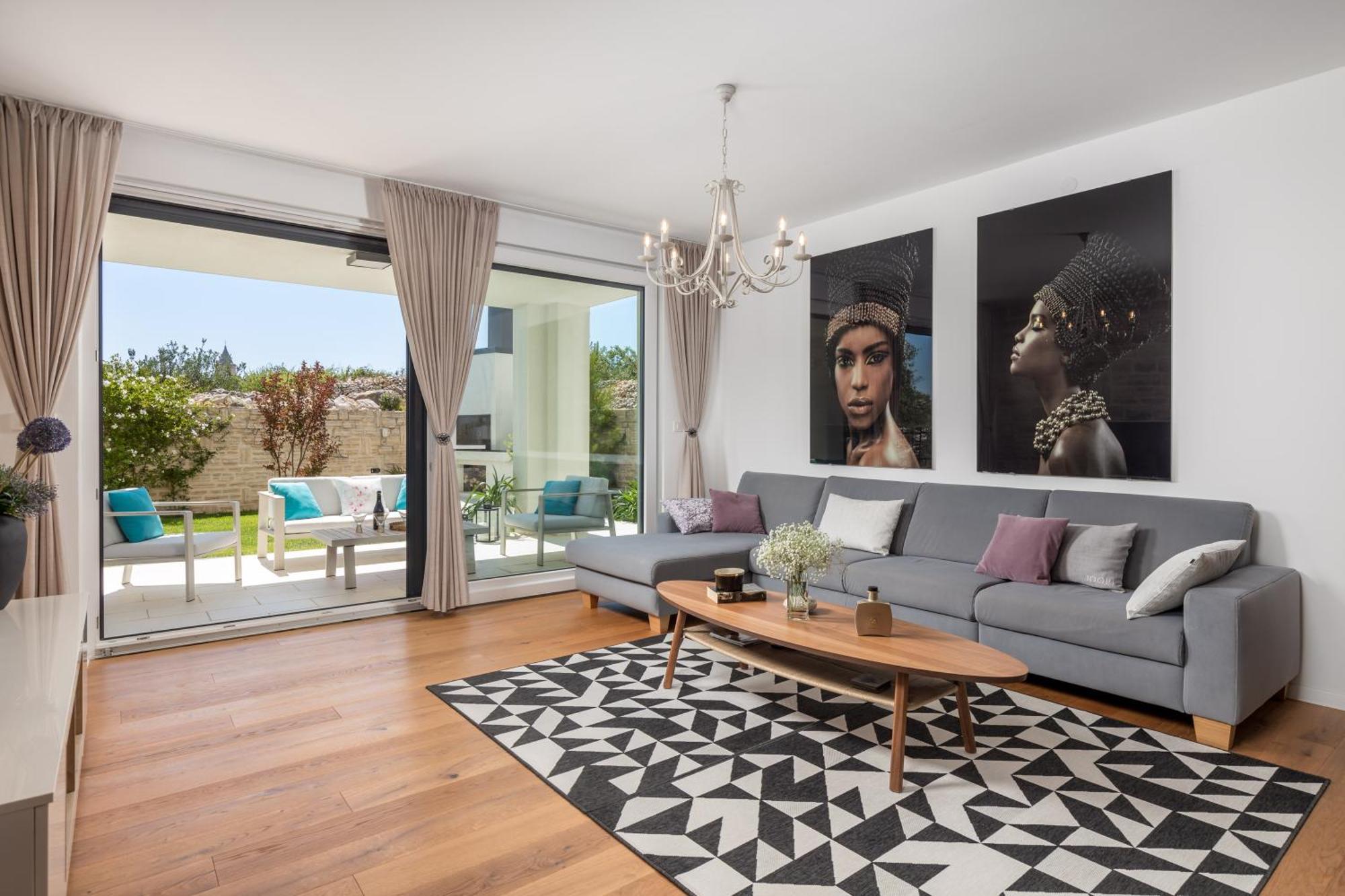 Luxury Apartment Hyperion With Private Pool And Garden Murter Eksteriør billede